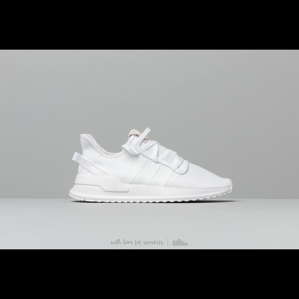 All white kids adidas
